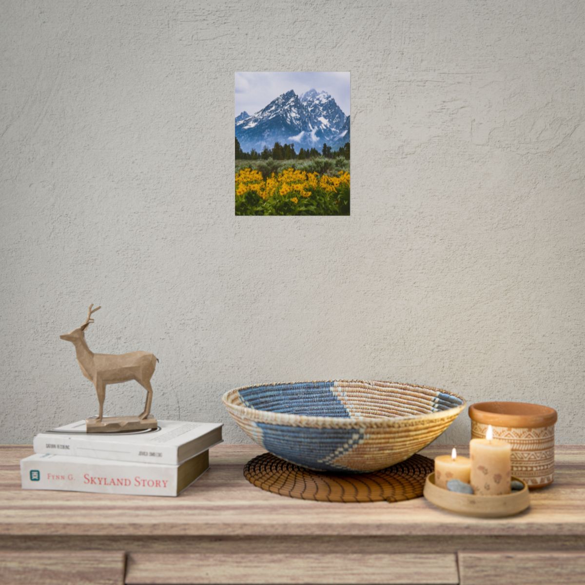 The Tetons · view 3